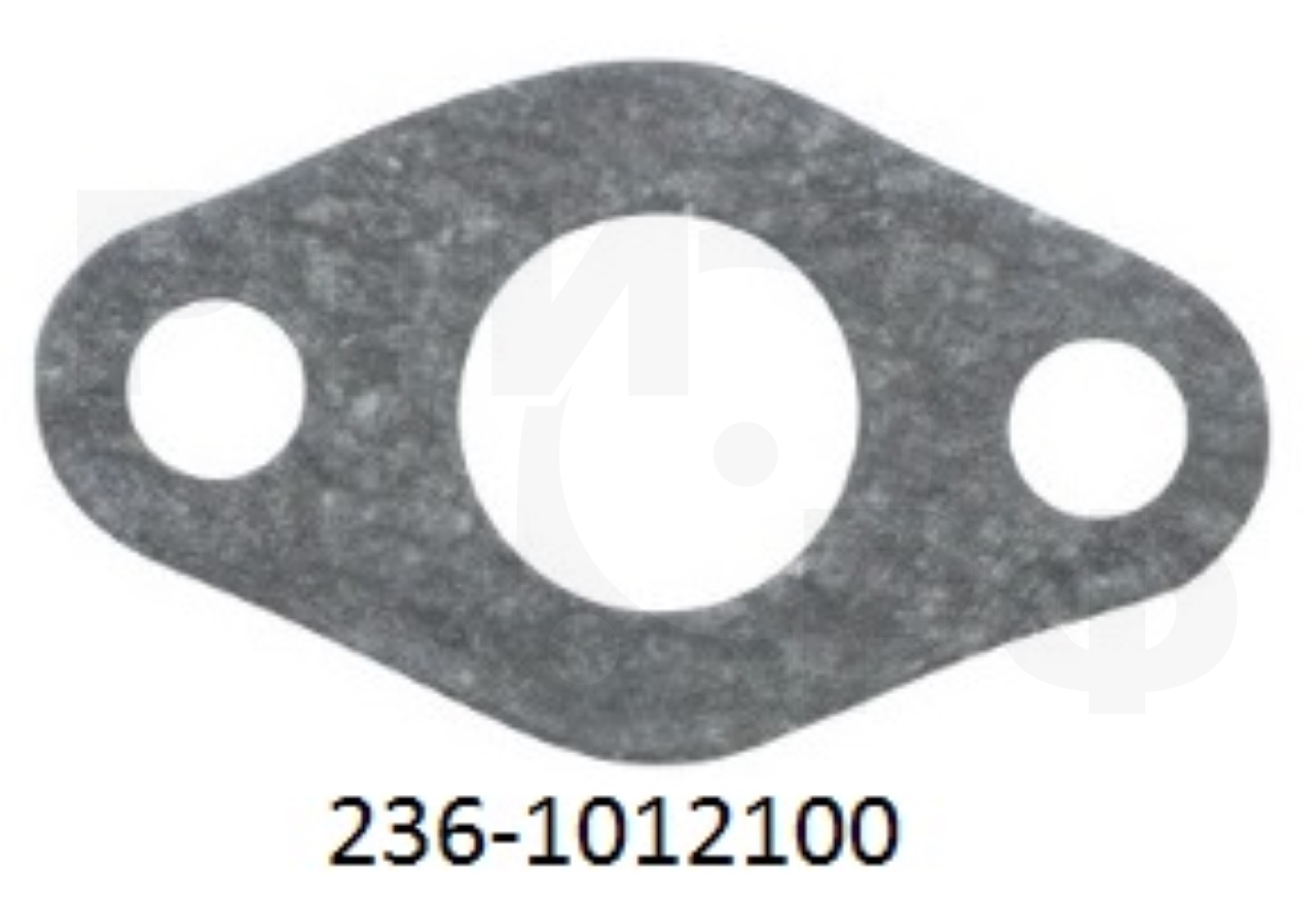236-1012100 Прокладка корпуса масляного фильтра (паронит 0,6мм)