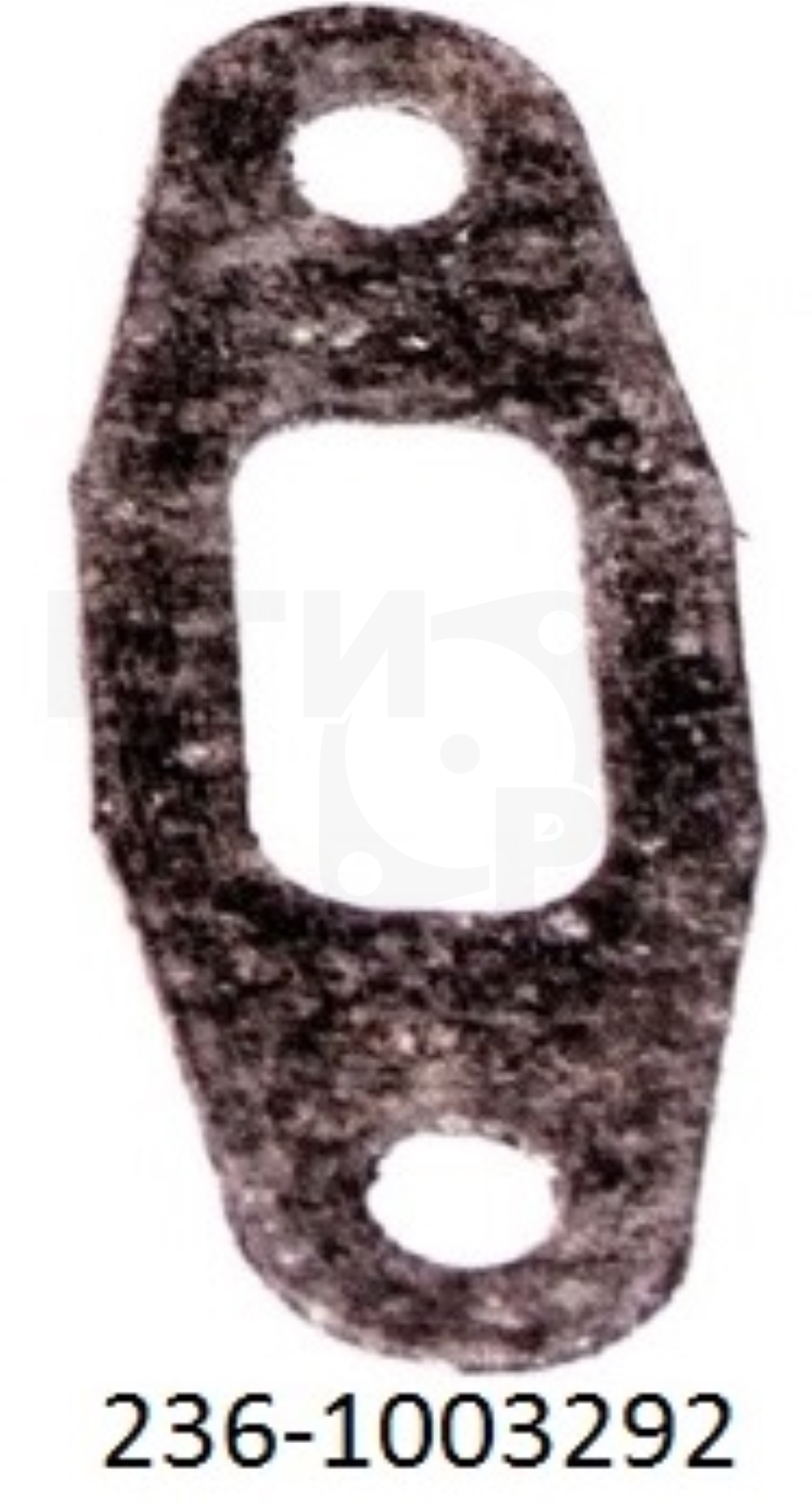 236-1003292 Прокладка фланца водяной трубы (паронит 0,6мм)