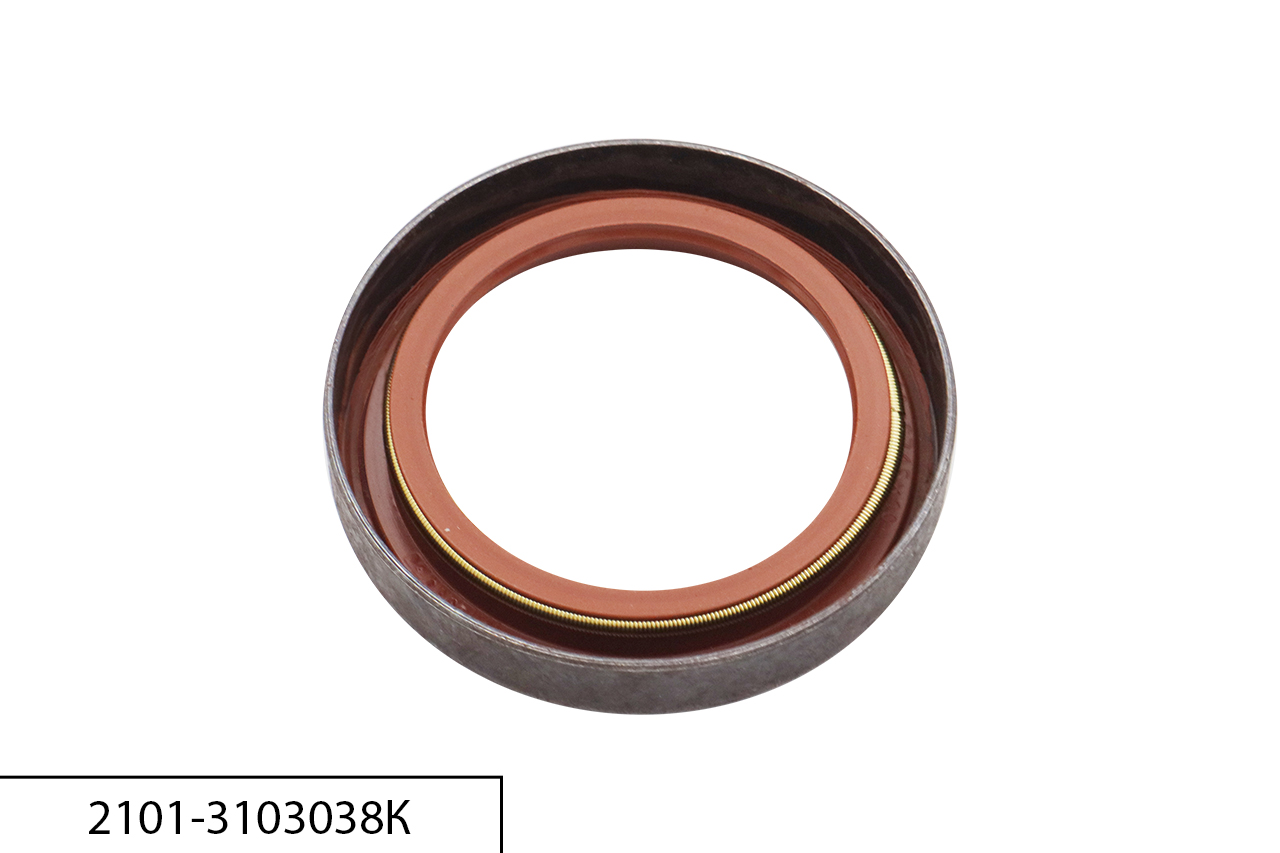 2101-3103038К Сальник переднего колеса Красный 40х57,15х10, КАМРТИ