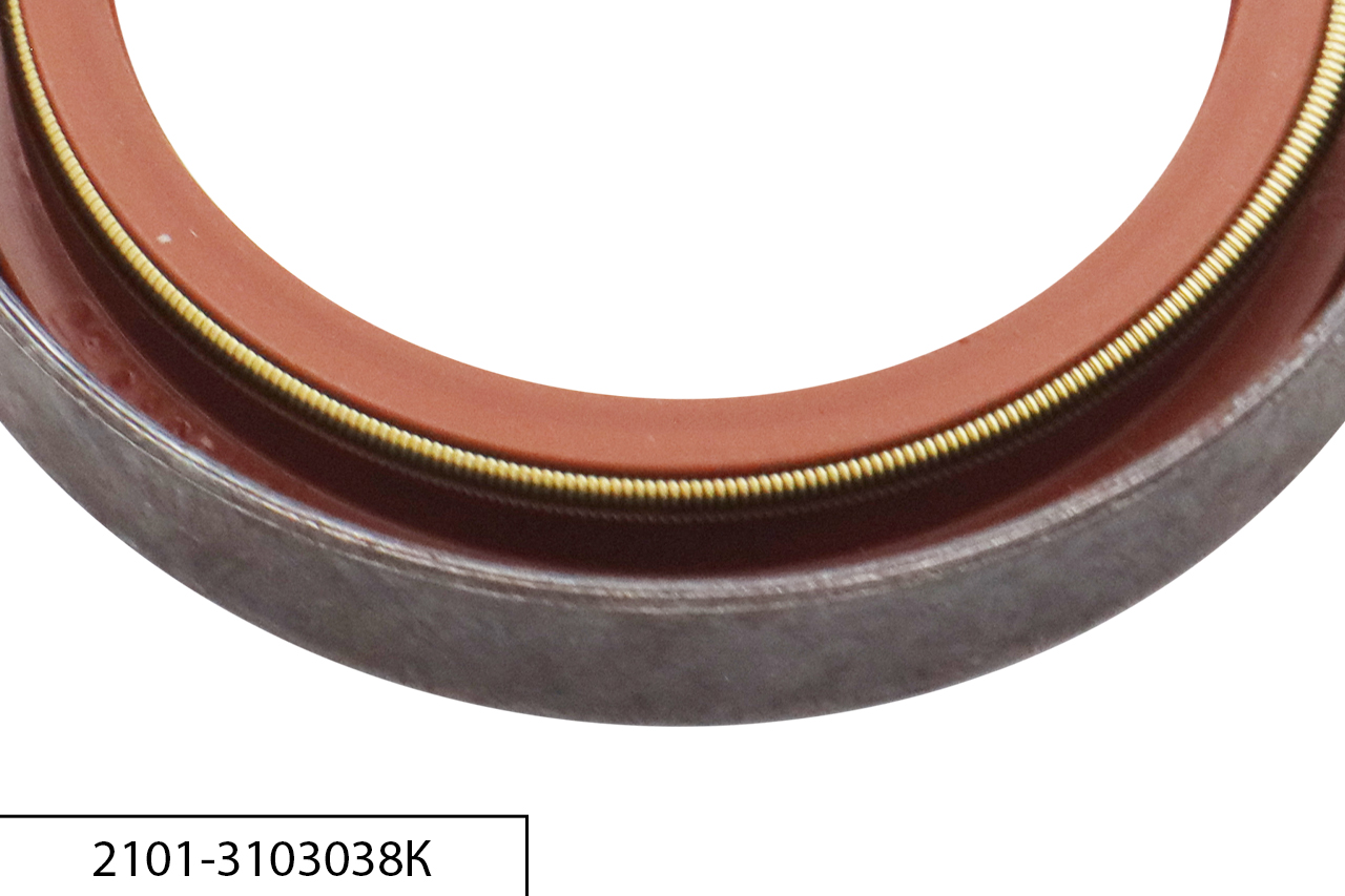 2101-3103038К Сальник переднего колеса Красный 40х57,15х10, КАМРТИ